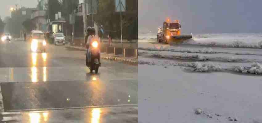 Today Weather Update: दिल्ली-NCR में बारिश, श्रीनगर से शिमला-मनाली तक भारी बर्फबारी; कश्मीर में 24 फ्लाइट्स रद्द