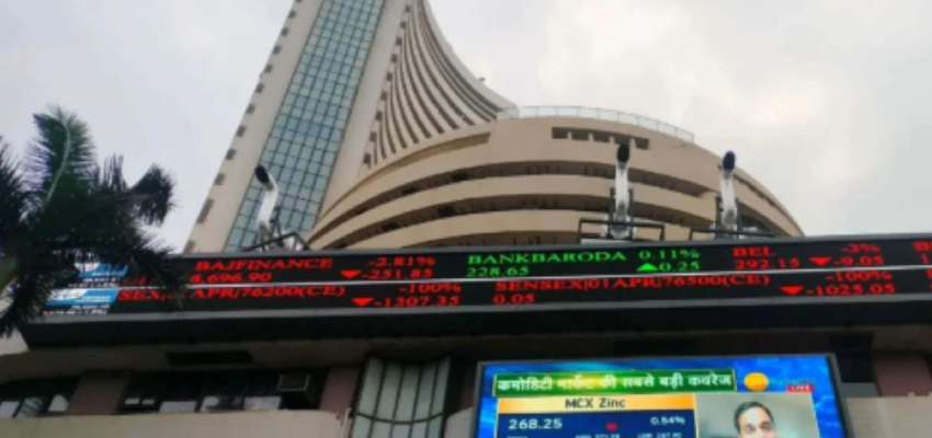 भारतीय शेयर बाजार में फिर भारी गिरावट, निवेशकों के डूबे 7 लाख करोड़