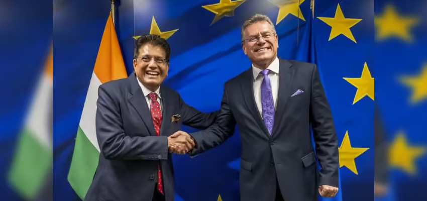 
							अंतिम चरण में है भारत-EU ट्रेड डील, भारत-EU शिखर सम्मेलन में हो सकता है औपचारिक ऐलान