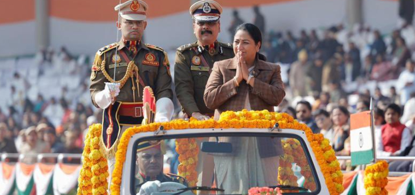 
							गणतंत्र दिवस समारोह में मुख्यमंत्री रेखा गुप्ता ने गिनाई सरकार की उपलब्धियां, पेश किया 11 महीनों का रिपोर्ट कार्ड