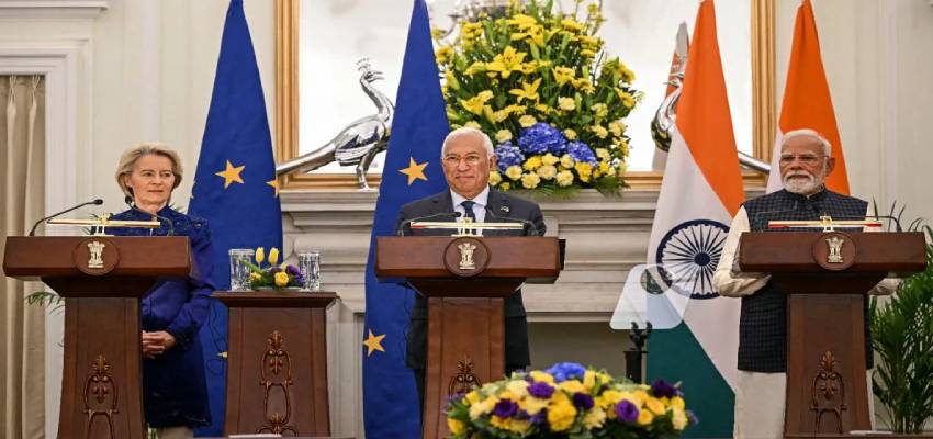 
							India-EU रिश्तों का नया अध्याय...डील हुई पक्की, PM मोदी और यूरोपीय नेताओं ने साझा की भविष्य की रोडमैप