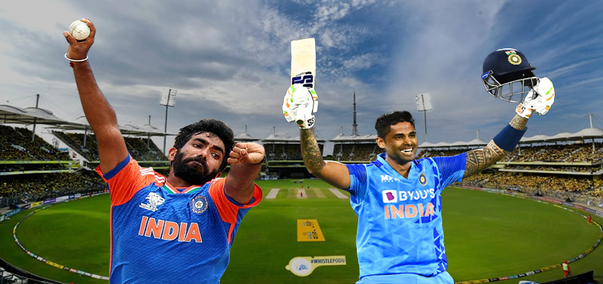 
								कप्तान सूर्या की छलांग से टी20 रैंकिंग में हलचल, पंड्या-बुमराह को भी फायदा