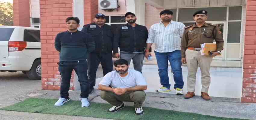 हरियाणा में STF का बड़ा एक्शन, सोमबीर छिप्पी उर्फ मोटा को लेकर आई रोहतक, खुलेंगे कई बड़े राज