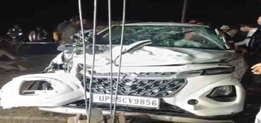 UP NEWS: मथुरा में तेज रफ्तार का कहर, कार नहर में गिरी,  4 युवकों की जान गई