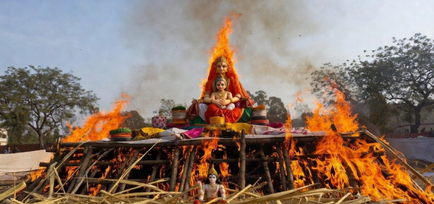 Holika Dahan 2026: वरदान के बावजूद होलिका का अंत, लेकिन प्रहलाद की बच गई जान, आखिर कैसे?