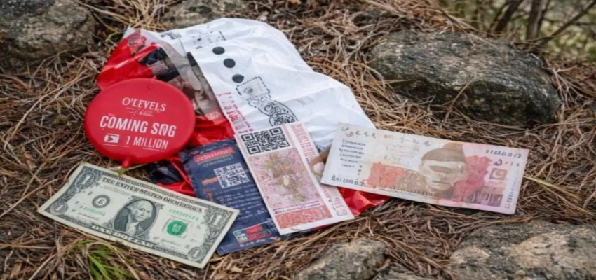 LOC के पास संदिग्ध गुब्बारे मिलने से मचा हड़कंप! चिपके मिले अमेरिका और PAK के नोट