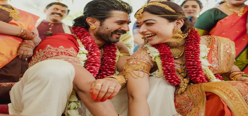 Vijay-Rashmika:शादी के बंधन में बंधे विजय और रश्मिका, उदयपुर में दोनों ने लिए सात फेरे