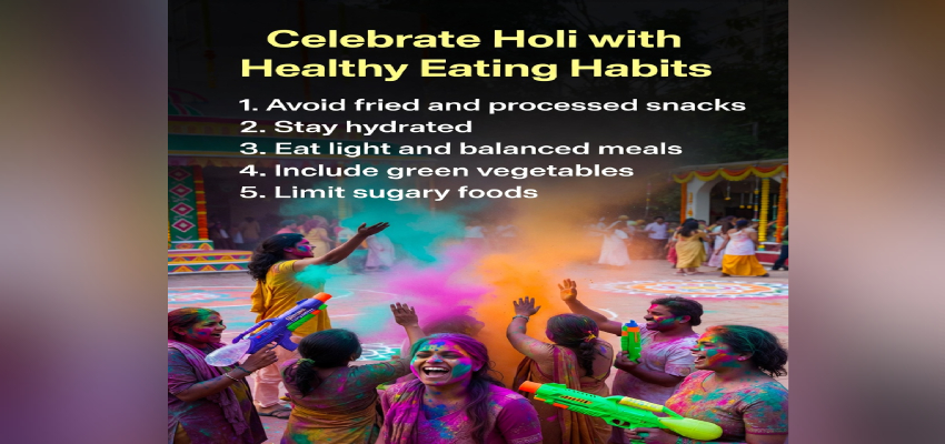 Holi Diet: होली की मस्ती के बीच सेहत न हो खराब, इन 5 हेल्थ टिप्स को जरूर करें फॉलो