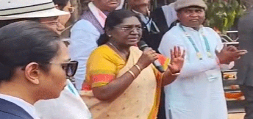राष्ट्रपति द्रौपदी मुर्मू ने बंगाल दौरे के दौरान जताई नाराजगी, ममता बनर्जी को कह दी ये बात