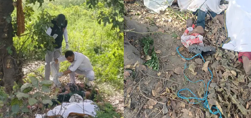 
							UP Crime: रेलवे लाइन के पास तीन शव मिलने से सनसनी, पेड़ से लटकी मिली महिला