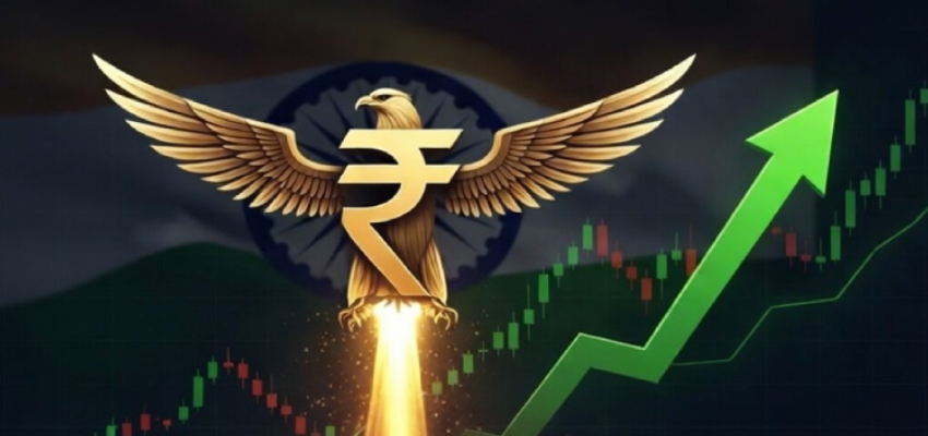 
							Indian Rupee Strength: RBI के एक फैसले से रुपये ने भरी उड़ान, डॉलर के मुकाबले आई जबरदस्त मजबूती