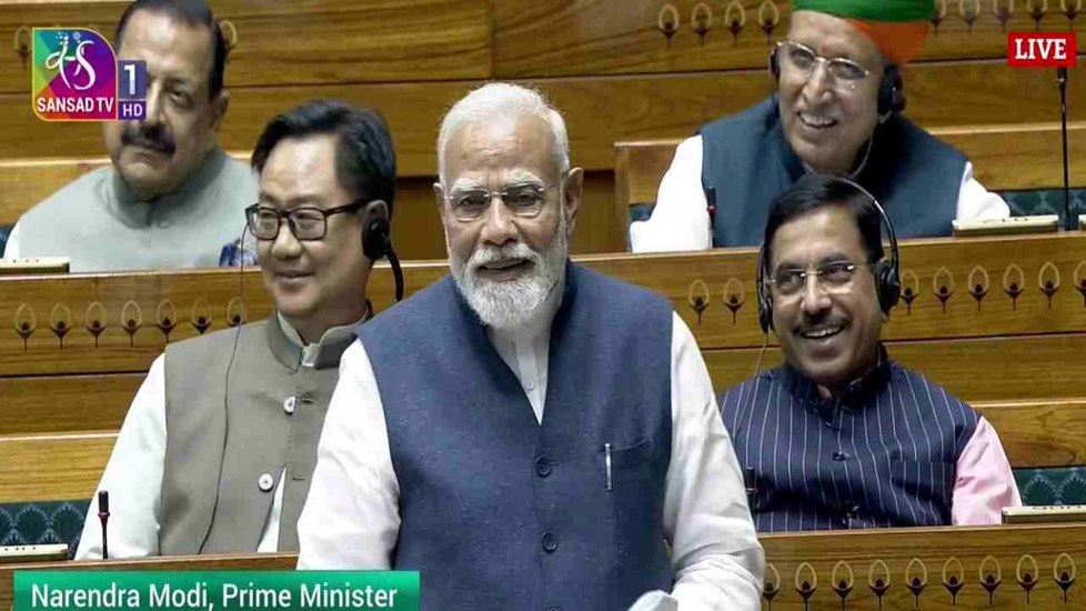 महिला आरक्षण बिल पर आज वोटिंग, उससे पहले पीएम मोदी का संदेश