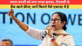 ममता बनर्जी को लगा तगड़ा झटका, टीएमसी के बैंक खाते फ्रीज; जानें कितने पैसे एकाउंट में है