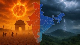 Aaj Ka Mausam: कहीं हीटवेव तो कहीं बरसेंगे बादल, दिल्ली-UP समेत इन राज्यों में लू और बारिश का अलर्ट; जानें आपके शहर का हाल