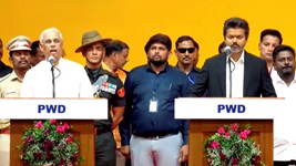 Tamil Nadu CM Oath Ceremony: तमिलनाडु में आज से शुरु हुआ 'विजय युग', TVK चीफ ने ली मुख्यमंत्री पद की शपथ