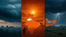 Aaj Ka Mausam: दिल्ली में बादलों का डेरा, UP में बढ़ेगी तपिश; बिहार समेत कई राज्यों में बारिश-आंधी का अलर्ट जारी