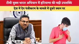Haryana News: टीबी मुक्त भारत अभियान में हरियाणा की बड़ी उपलब्धि, देश में ऐप पंजीकरण के मामले में दूसरे स्थान पर