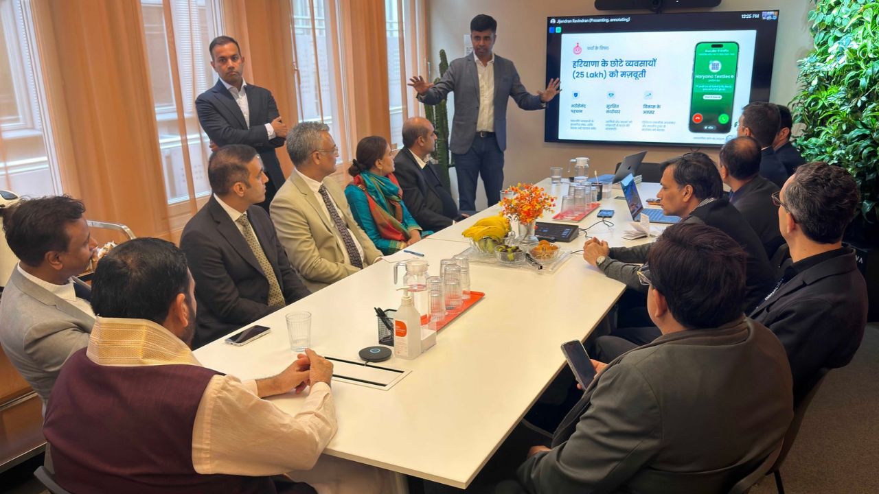 Haryana News: CM नायब सिंह सैनी ने स्वीडन में एरिक्सन और Truecaller हेडक्वॉर्टर का किया दौरा