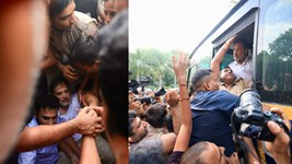 कांग्रेस ने खोला सरकार के खिलाफ मोर्चा, राहुल-प्रियंका को सपोर्ट करने पहुंचे अखिलेश यादव भी हिरासत में लिए गए