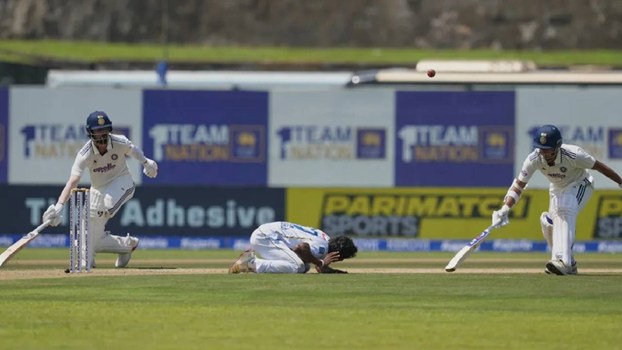 INDvsSL Test: गॉल टेस्ट में एक रनआउट के बाद ड्रामा, कन्फ्यूजन का शिकार हो गए यशस्वी जायसवाल!