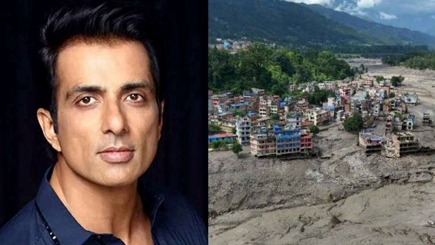 नेपाल बाढ़ पीड़ितों के लिए राहत सामग्री लेकर पहुंचे सोनू सूद, बोले - हम सिर्फ लोगों के साथ रहना, उनकी मदद...
