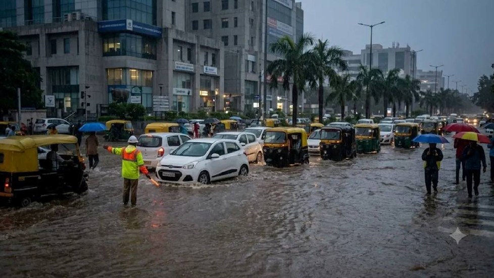 Haryana News: भारी बारिश के बीच गुरुग्राम में वर्क फ्रॉम होम की एडवाइजरी, इस दिन के लिए घर से काम करने की सलाह