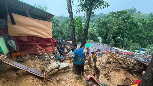 रोहिंग्या कैंप में बड़ा हादसा, लैंडस्लाइड से 8 बच्चों की मौत; कई घायल